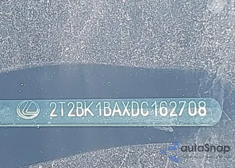 2013 Lexus Rx из США, поврежденный, VIN 2T2BK1BAXDC162708